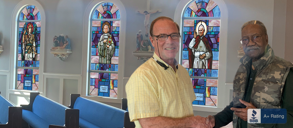 Warranty on church window film